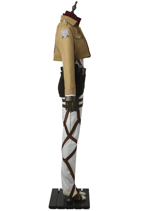 Attack on Titan Training Corps Mikasa Ackerman Cosplay Costume | Anime Outfit
