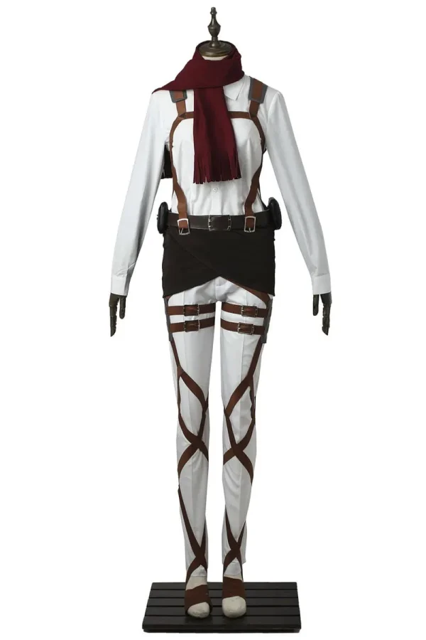 Attack on Titan Training Corps Mikasa Ackerman Cosplay Costume | Anime Outfit