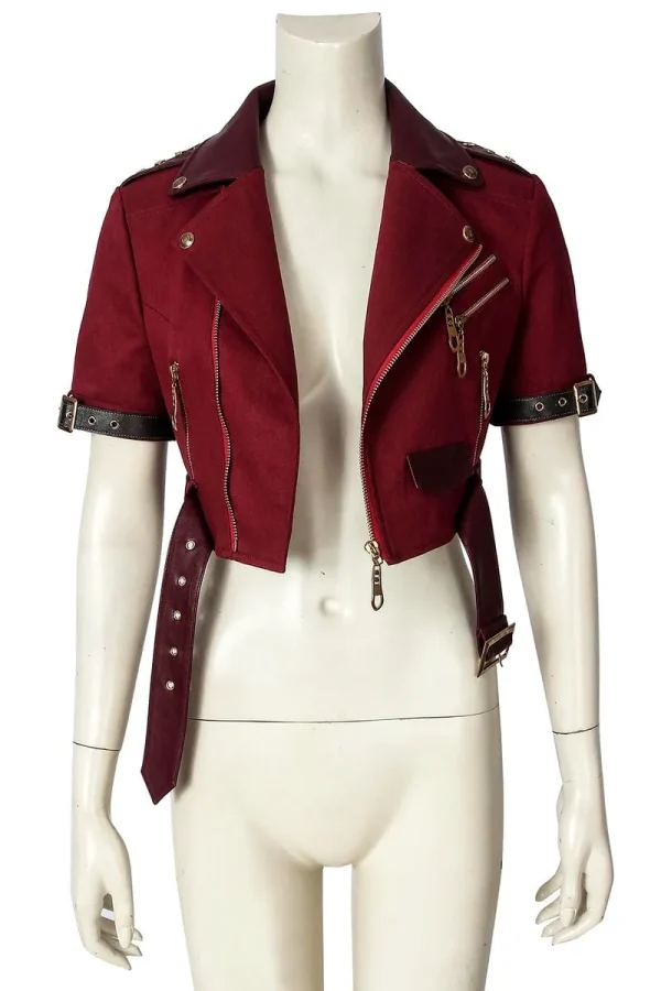 Final Fantasy VII Aerith Gainsborough Cosplay Costume | Game Outfit