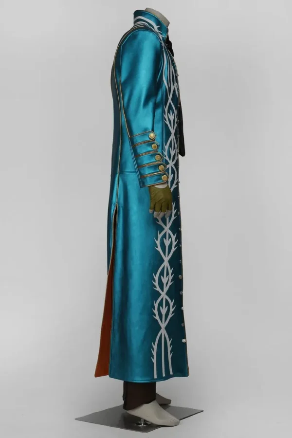 Devil May Cry 3 Vergil Cosplay Costume | Game Outfit