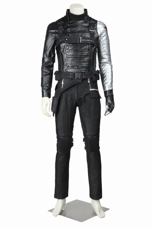Captain America: The Winter Soldier Bucky Barnes Cosplay Costume | Movie Outfit