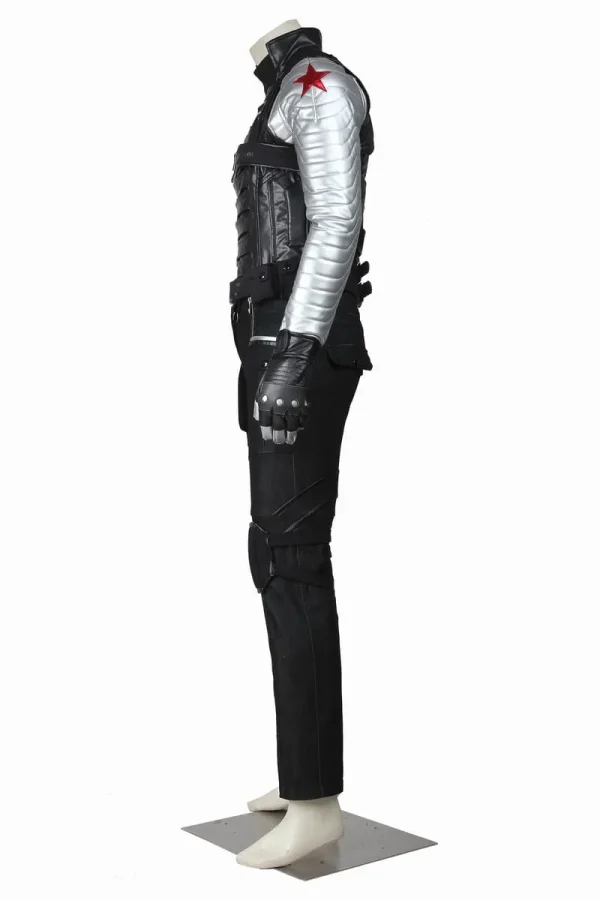 Captain America: The Winter Soldier Bucky Barnes Cosplay Costume | Movie Outfit
