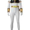 Mighty Morphin Power Rangers White Ranger Tommy Oliver Cosplay Costume | Hero Outfit