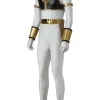 Mighty Morphin Power Rangers White Ranger Tommy Oliver Cosplay Costume | Hero Outfit