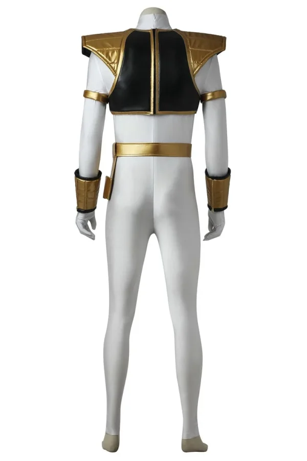 Mighty Morphin Power Rangers White Ranger Tommy Oliver Cosplay Costume | Hero Outfit