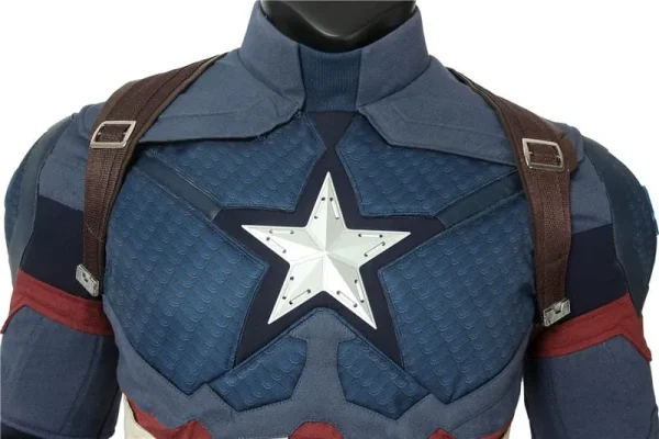 Avengers: Endgame Steve Rogers Captain America Cosplay Costume | Hero Outfit