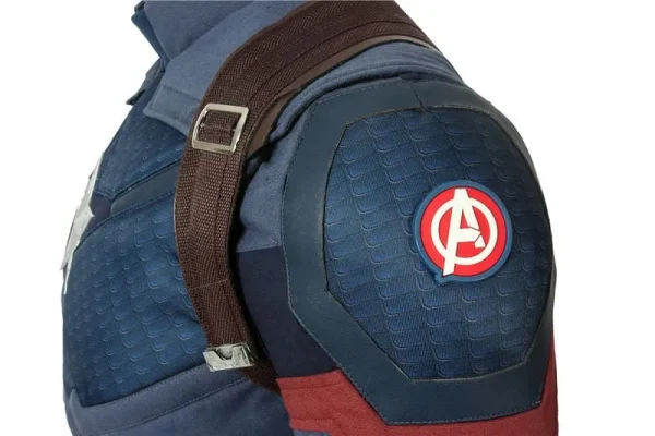 Avengers: Endgame Steve Rogers Captain America Cosplay Costume | Hero Outfit