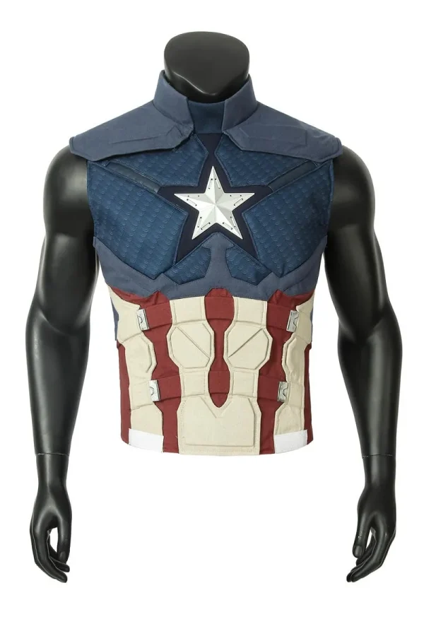 Avengers: Endgame Steve Rogers Captain America Cosplay Costume | Hero Outfit