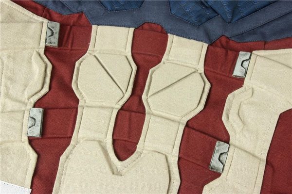 Avengers: Endgame Steve Rogers Captain America Cosplay Costume | Hero Outfit