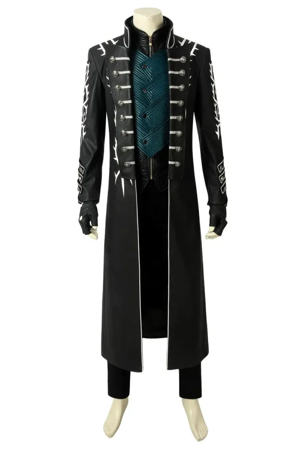 Devil May Cry 5 Vergil Cosplay Costume | Game Outfit