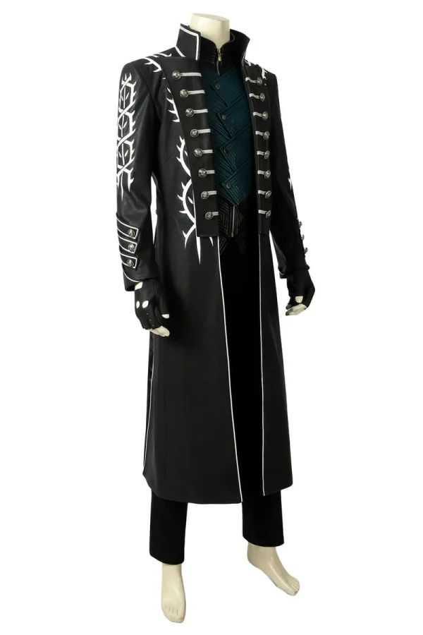 Devil May Cry 5 Vergil Cosplay Costume | Game Outfit