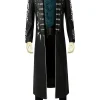 Devil May Cry 5 Vergil Cosplay Costume | Game Outfit