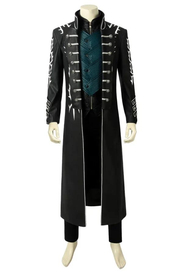 Devil May Cry 5 Vergil Cosplay Costume | Game Outfit