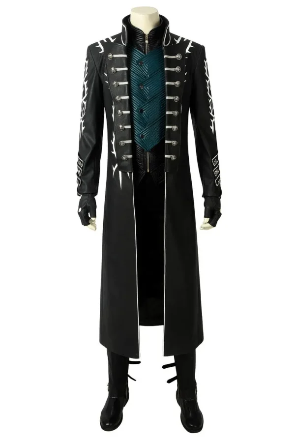 Devil May Cry 5 Vergil Cosplay Costume | Game Outfit