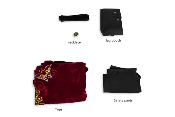 Resident Evil 4 Remake Ada Wong Cheongsam V2 Cosplay Costume | Game Outfit