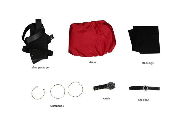 Resident Evil 4 Remake Ada Wong V2 Cosplay Costume | Game Outfit