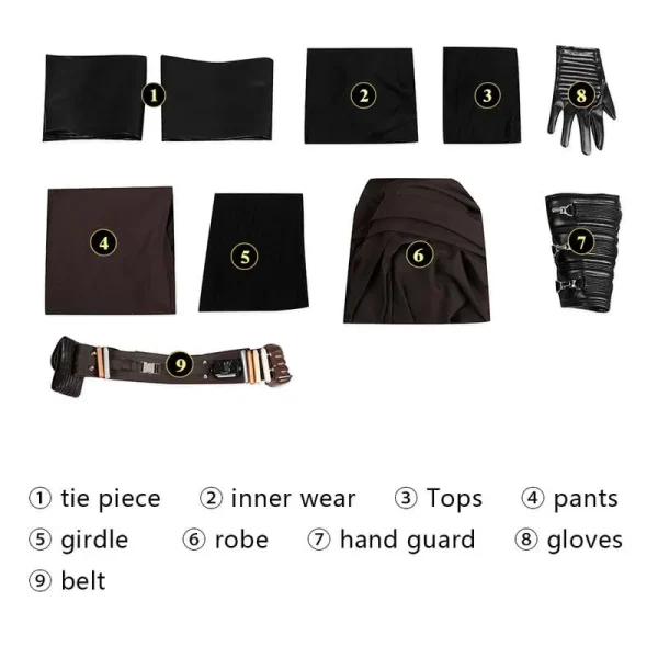 Star Wars Episode III: Revenge of the Sith Anakin Skywalker Cosplay Costume | Movie Outfit