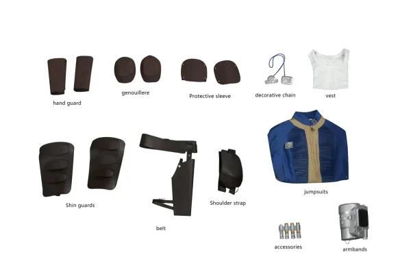 Fallout Season 1 Lucy MacLean Cosplay Costume | TV Series Outfit
