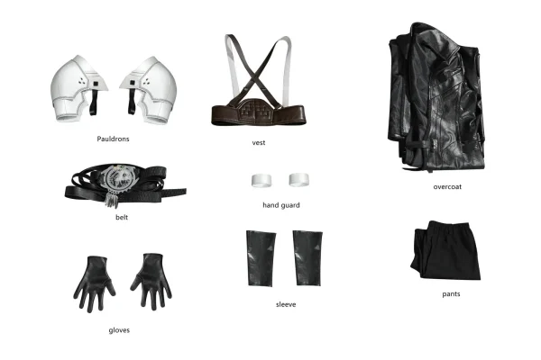 Final Fantasy VII Rebirth Sephiroth Cosplay Costume | Game Outfit