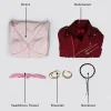 Final Fantasy VII Aerith Gainsborough Cosplay Costume | Game Outfit