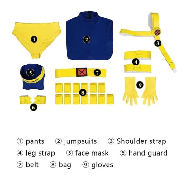X-Men '97 Cyclops Scott Summers Cosplay Costume | Animated Series Outfit