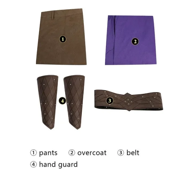 Baldur's Gate 3 Gale Dekarios Cosplay Costume | Game Outfit