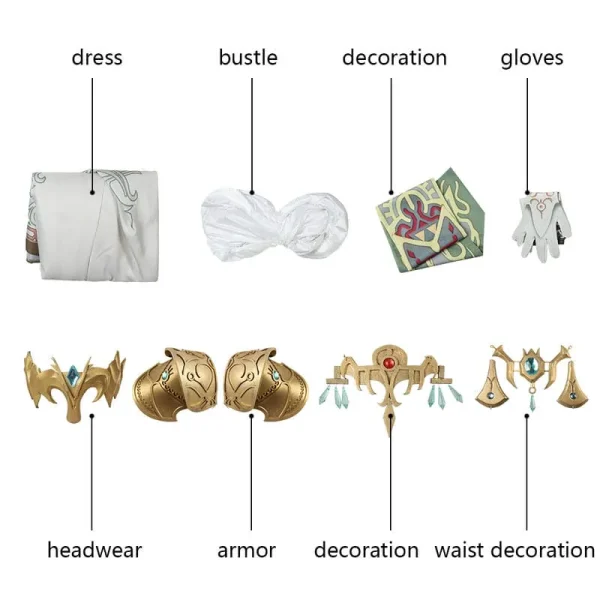 The Legend of Zelda: Twilight Princess Cosplay Costume | Game Outfit