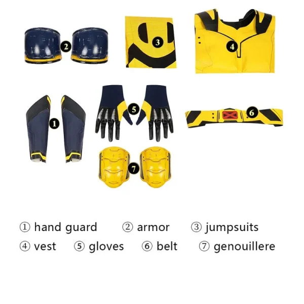 Deadpool 3 Wolverine Cosplay Costume | Movie Outfit