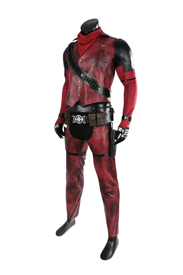 Deadpool & Wolverine Cowboy Deadpool Cosplay Costume | Movie Outfit
