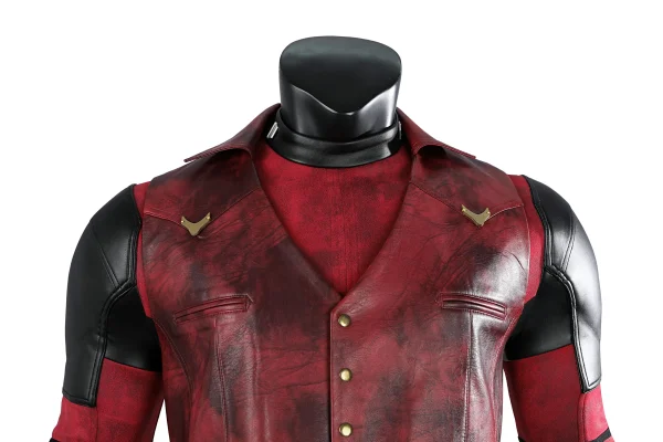 Deadpool & Wolverine Cowboy Deadpool Cosplay Costume | Movie Outfit