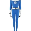 The Fantastic Four: First Steps Invisible Woman Sue Storm Richards Cosplay Costume | Movie Outfit