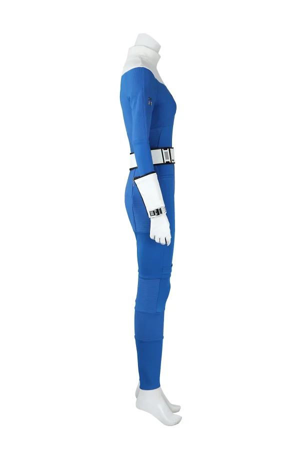 The Fantastic Four: First Steps Invisible Woman Sue Storm Richards Cosplay Costume | Movie Outfit