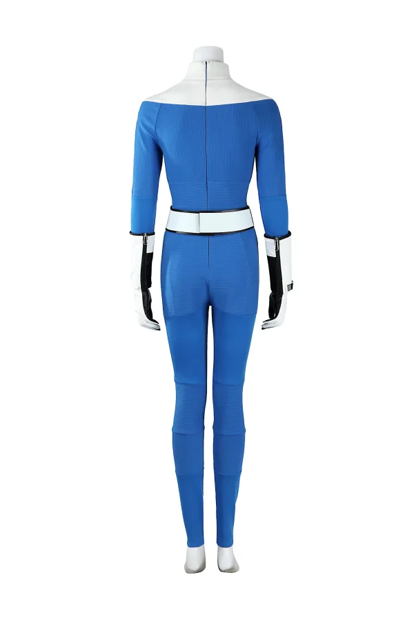 The Fantastic Four: First Steps Invisible Woman Sue Storm Richards Cosplay Costume | Movie Outfit