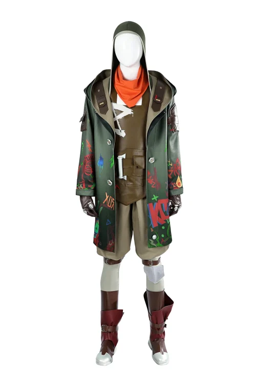 Arcane Season 2 Ekko Cosplay Costume | Animated Series Outfit