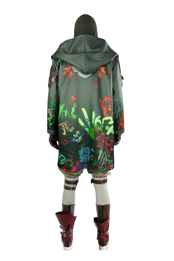 Arcane Season 2 Ekko Cosplay Costume | Animated Series Outfit