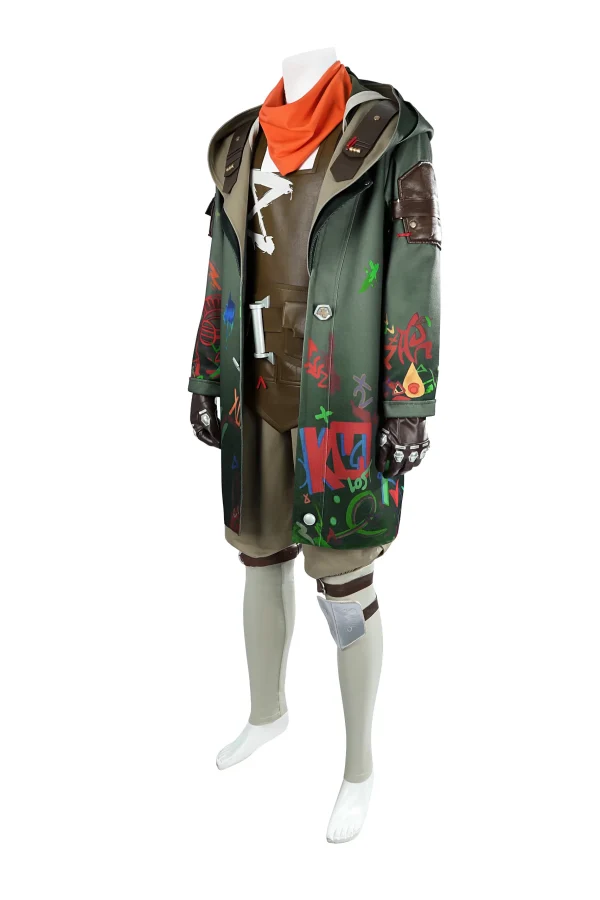 Arcane Season 2 Ekko Cosplay Costume | Animated Series Outfit