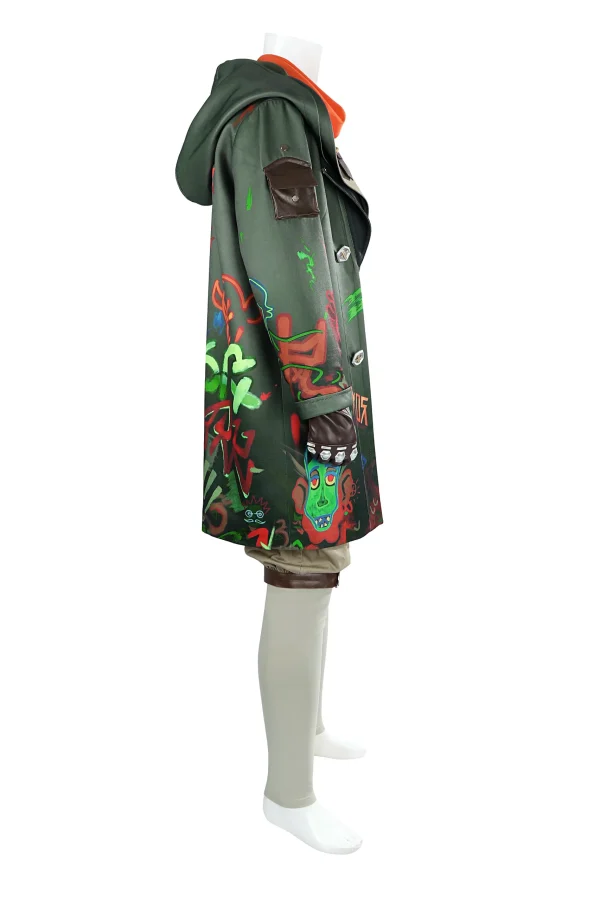 Arcane Season 2 Ekko Cosplay Costume | Animated Series Outfit