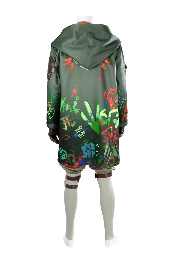 Arcane Season 2 Ekko Cosplay Costume | Animated Series Outfit