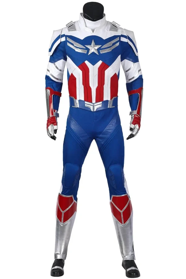 The Falcon and the Winter Soldier Captain America Sam Wilson Cosplay Costume | TV Series Outfit