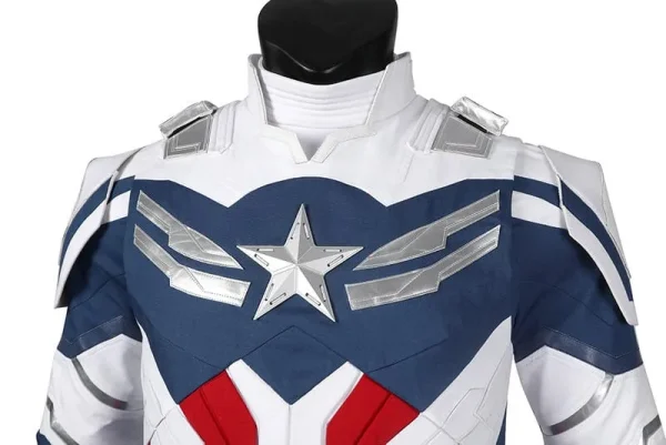 The Falcon and the Winter Soldier Captain America Cosplay Costume | TV Series Outfit