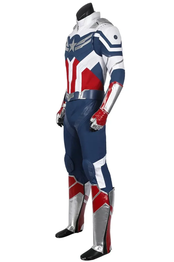The Falcon and the Winter Soldier Captain America Cosplay Costume | TV Series Outfit