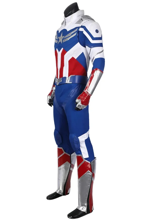 The Falcon and the Winter Soldier Captain America Sam Wilson Cosplay Costume | TV Series Outfit