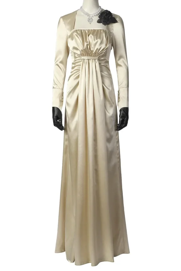 Resident Evil Village Lady Dimitrescu Cosplay Costume | Game Outfit