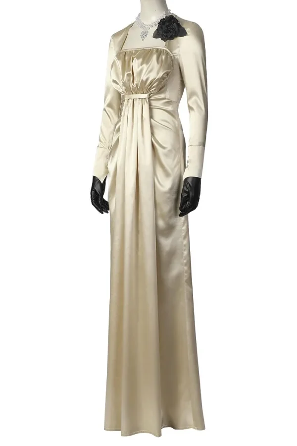Resident Evil Village Lady Dimitrescu Cosplay Costume | Game Outfit