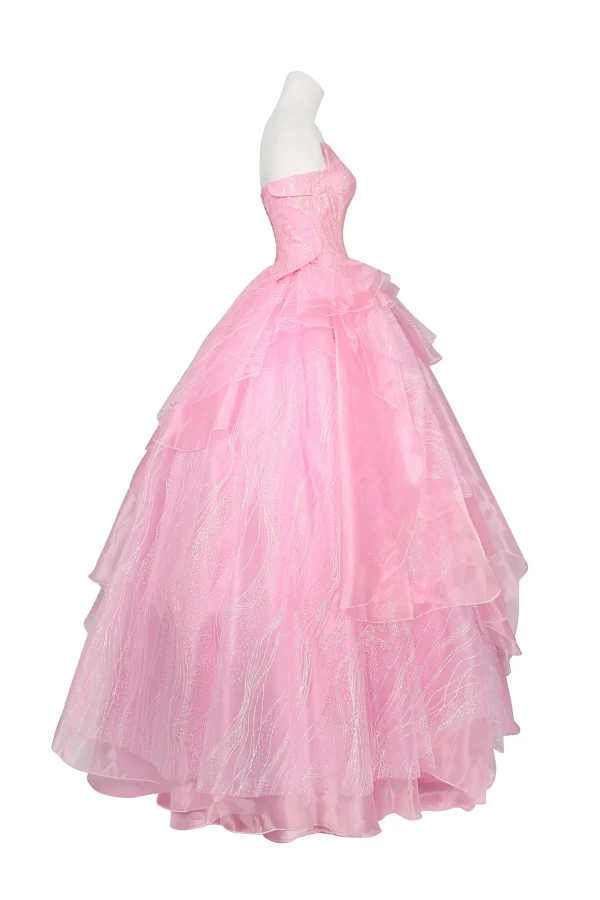 Wicked Glinda Cosplay Costume | Movie Outfit