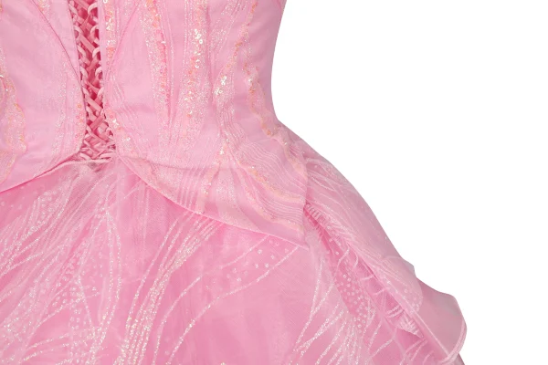 Wicked Glinda Cosplay Costume | Movie Outfit