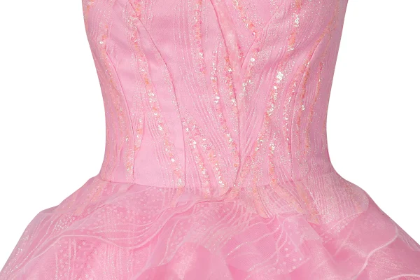 Wicked Glinda Cosplay Costume | Movie Outfit