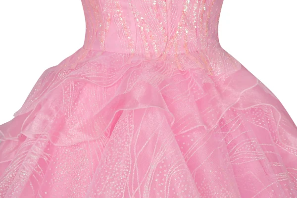 Wicked Glinda Cosplay Costume | Movie Outfit