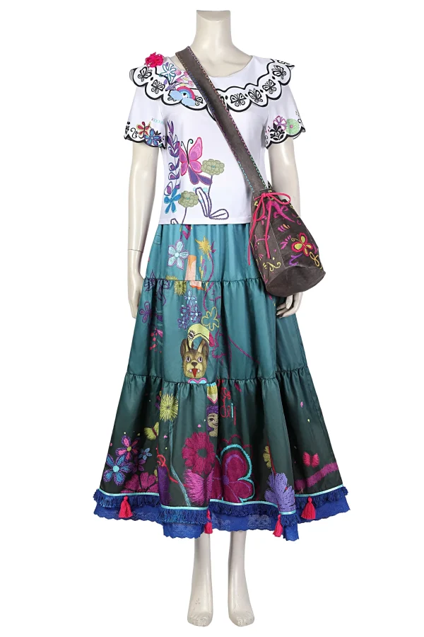 Encanto Mirabel Madrigal Cosplay Costume | Movie Outfit