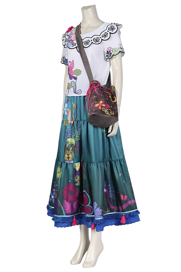 Encanto Mirabel Madrigal Cosplay Costume | Movie Outfit